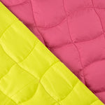 Reversible gepolstert Rosa und Limette - Ribes y Casals
