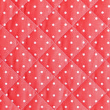 Gesteppte Popeline Steppdecke Polka Dots Rot - Ribes y Casals