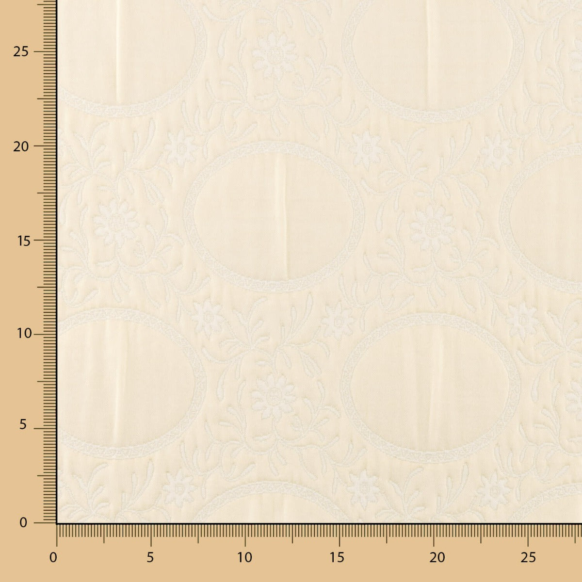 Kinder Jacquard Barock Ecru - Ribes y Casals