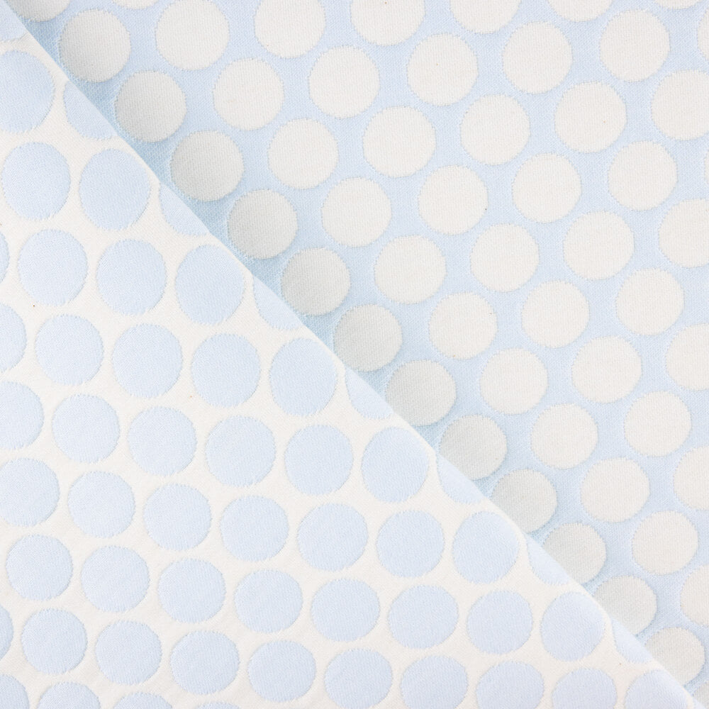 Kinder Jacquard Polka Dots Blau - Ribes y Casals
