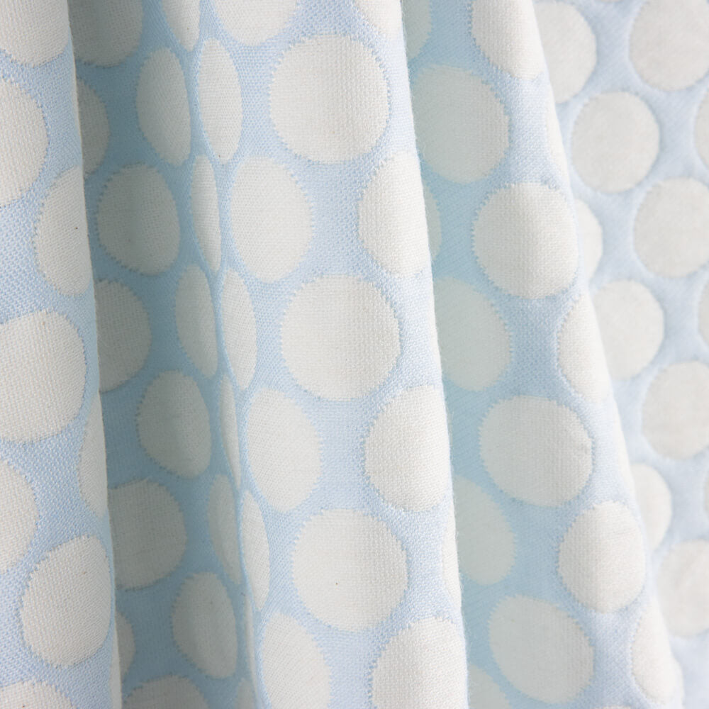 Kinder Jacquard Polka Dots Blau - Ribes y Casals