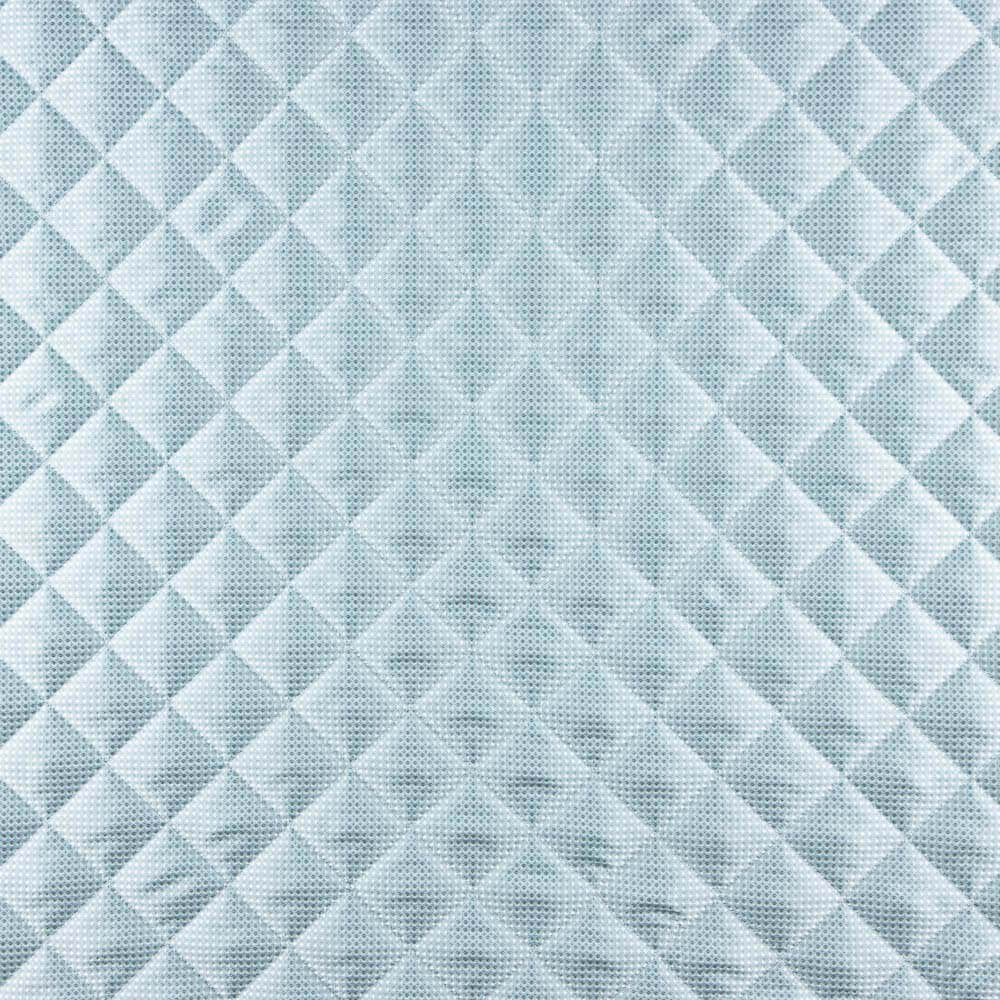Gesteppte Jacquard-Steppdecke Geometrisch Wasser Grün - Ribes y Casals