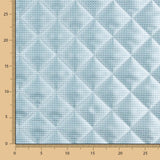 Gesteppte Jacquard-Steppdecke Geometrisch Wasser Grün - Ribes y Casals