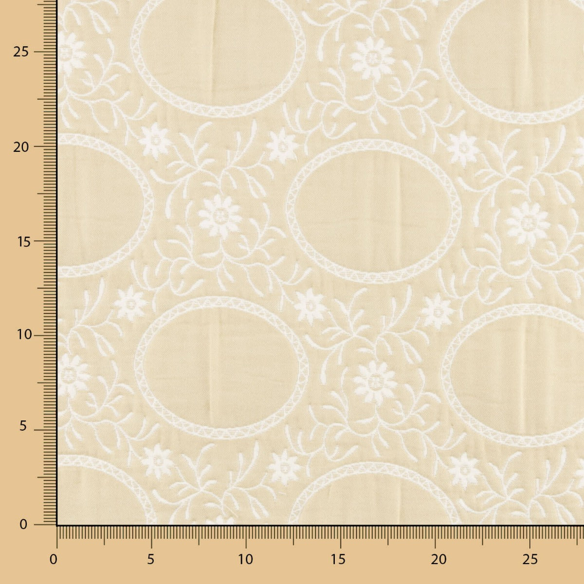 Kinder Jacquard Barock Beige - Ribes y Casals