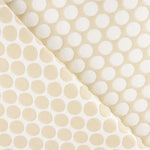 Kinder Jacquard Polka Dots Beige - Ribes y Casals
