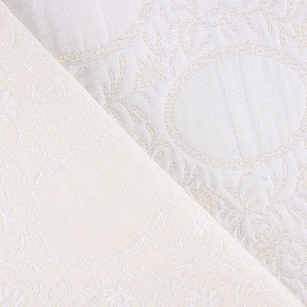 Kinder Jacquard Barock Weiß - Ribes y Casals