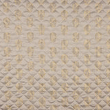 Gesteppte Jacquard-Steppdecke Totenköpfe Gold - Ribes y Casals