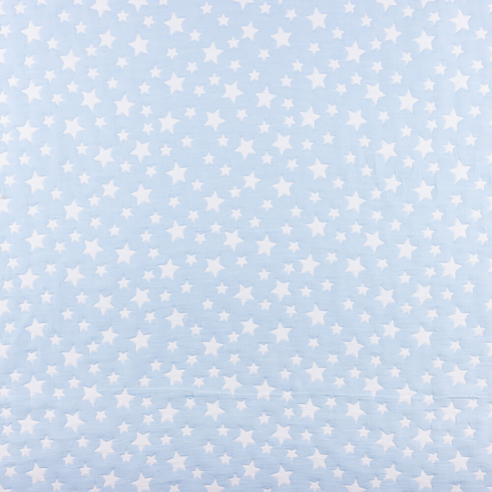 Kinder Jacquard Sterne Blau - Ribes y Casals