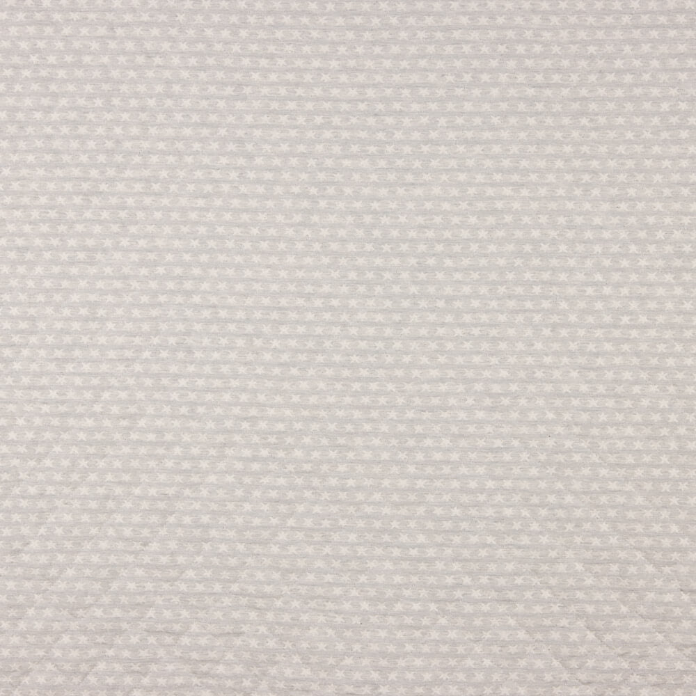 Kinder-Steppdecke Jacquard-Quilt Star Grey - Ribes y Casals