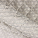 Kinder-Steppdecke Jacquard-Quilt Star Grey - Ribes y Casals