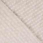 Kinder-Steppdecke Jacquard Beige Polka Dots - Ribes y Casals