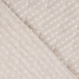 Kinder-Steppdecke Jacquard Beige Polka Dots - Ribes y Casals