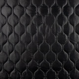 Gepolstertes geometrisches Lackleder Schwarz - Ribes y Casals