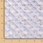 Gesteppte Pique-Baumwollsteppdecke Himmel Himmelblau - Ribes y Casals