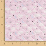Gesteppte Piqué-Baumwolle Sky Pink - Ribes y Casals