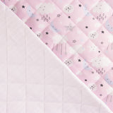Gesteppte Piqué-Baumwolle Sky Pink - Ribes y Casals