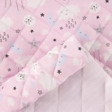 Gesteppte Piqué-Baumwolle Sky Pink - Ribes y Casals