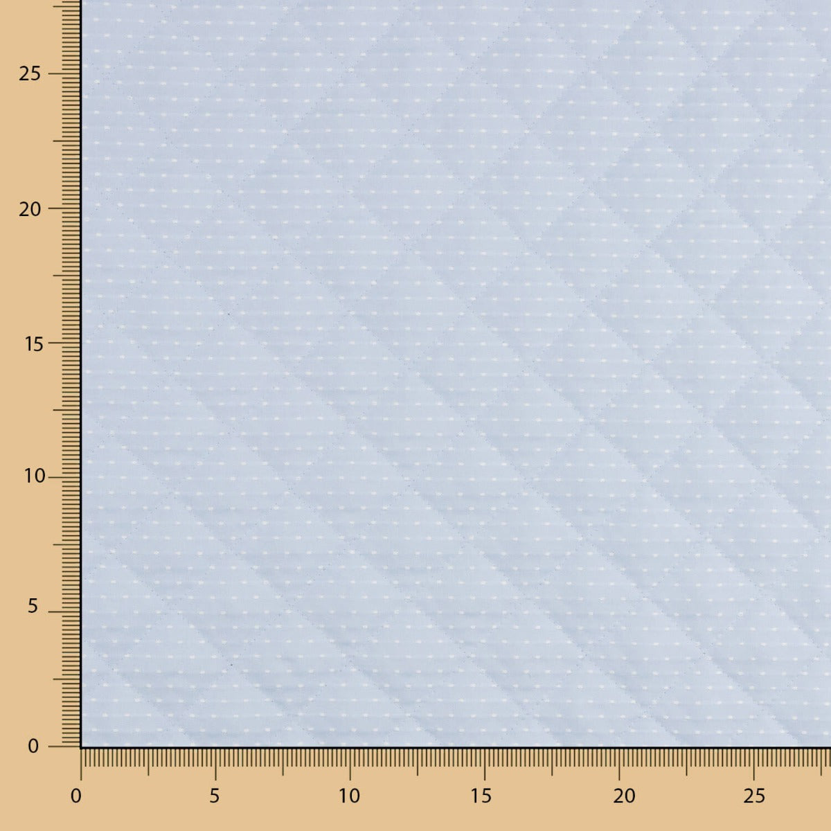 Kinder-Quilt Jacquard-Quilt Plumeti Sky - Ribes y Casals