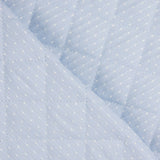 Kinder-Quilt Jacquard-Quilt Plumeti Sky - Ribes y Casals