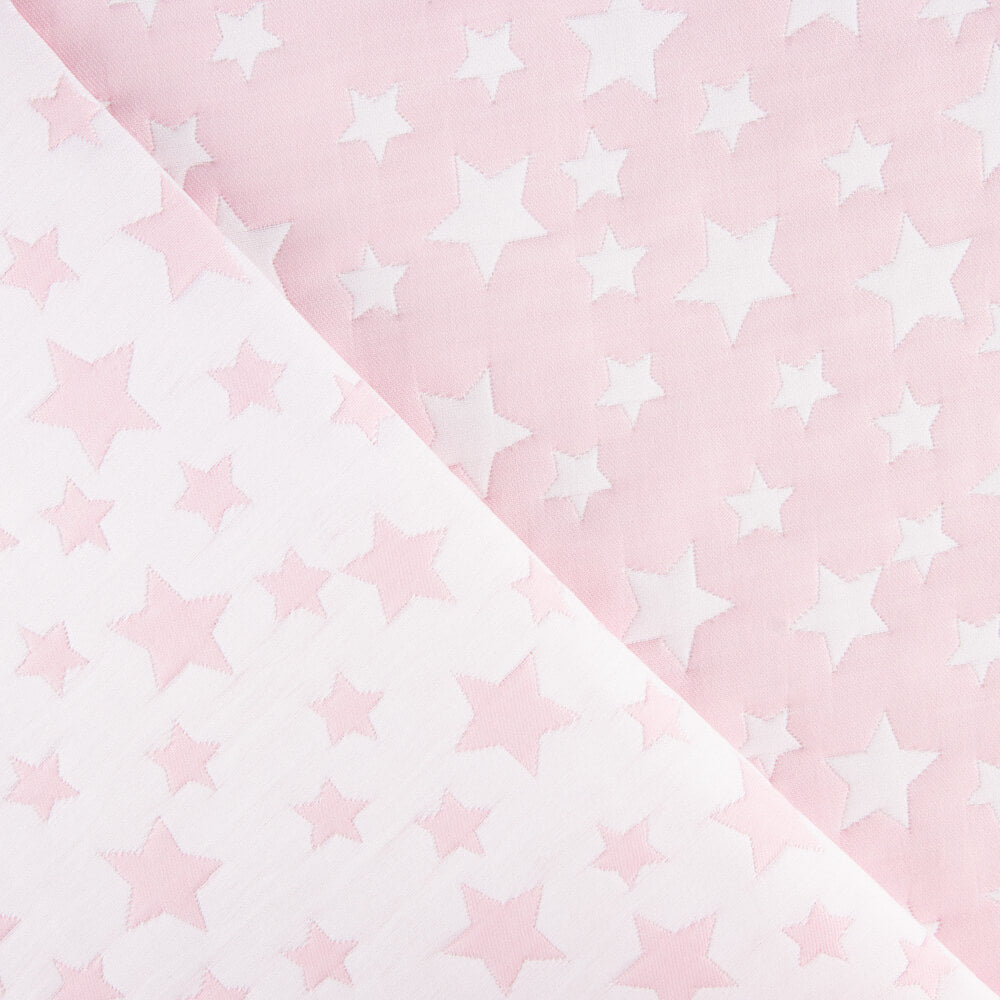 Kinder Jacquard Sterne Rosa - Ribes y Casals