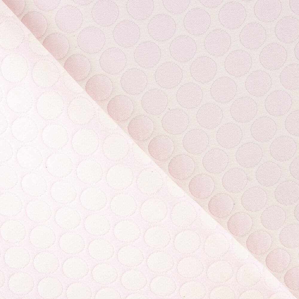 Kinder Jacquard Polka Dots Rosa - Ribes y Casals