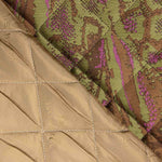 Gesteppte Jacquard-Steppdecke Grün - Ribes y Casals