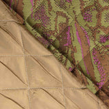 Gesteppte Jacquard-Steppdecke Grün - Ribes y Casals