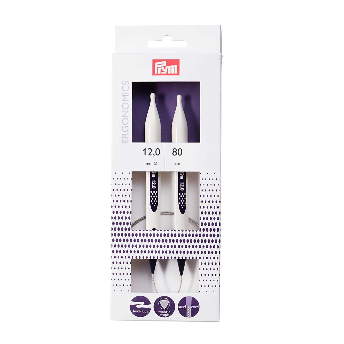 Stricknadeln 12mm Prym 215814 - Ribes y Casals