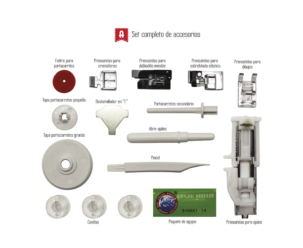 Alfa 2130 Elektronische Nähmaschine - Ribes y Casals