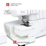 Alfa Style Plus 8708 Overlock Overlock Overlockmaschine - Ribes y Casals