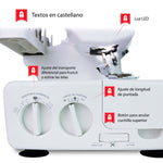 Alfa Style Plus 8708 Overlock Overlock Overlockmaschine - Ribes y Casals