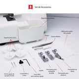 Alfa Style Plus 8708 Overlock Overlock Overlockmaschine - Ribes y Casals