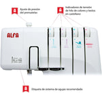 Alfa Style Plus 8708 Overlock Overlock Overlockmaschine - Ribes y Casals