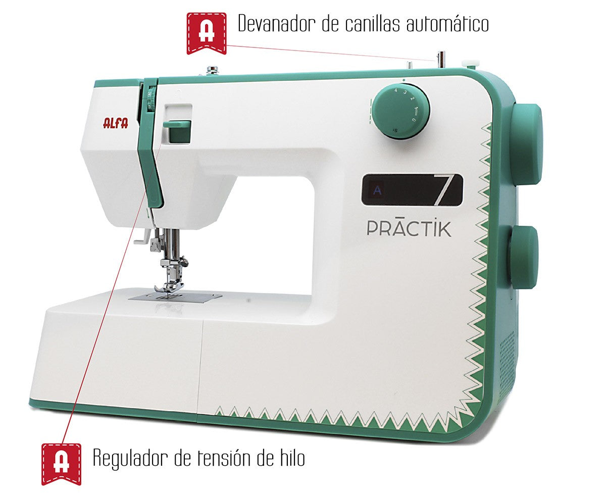 Alfa Practik 7 Nähmaschine - Ribes y Casals