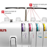 Alfa Style 8707 Overlock Überwendlichmaschine - Ribes y Casals