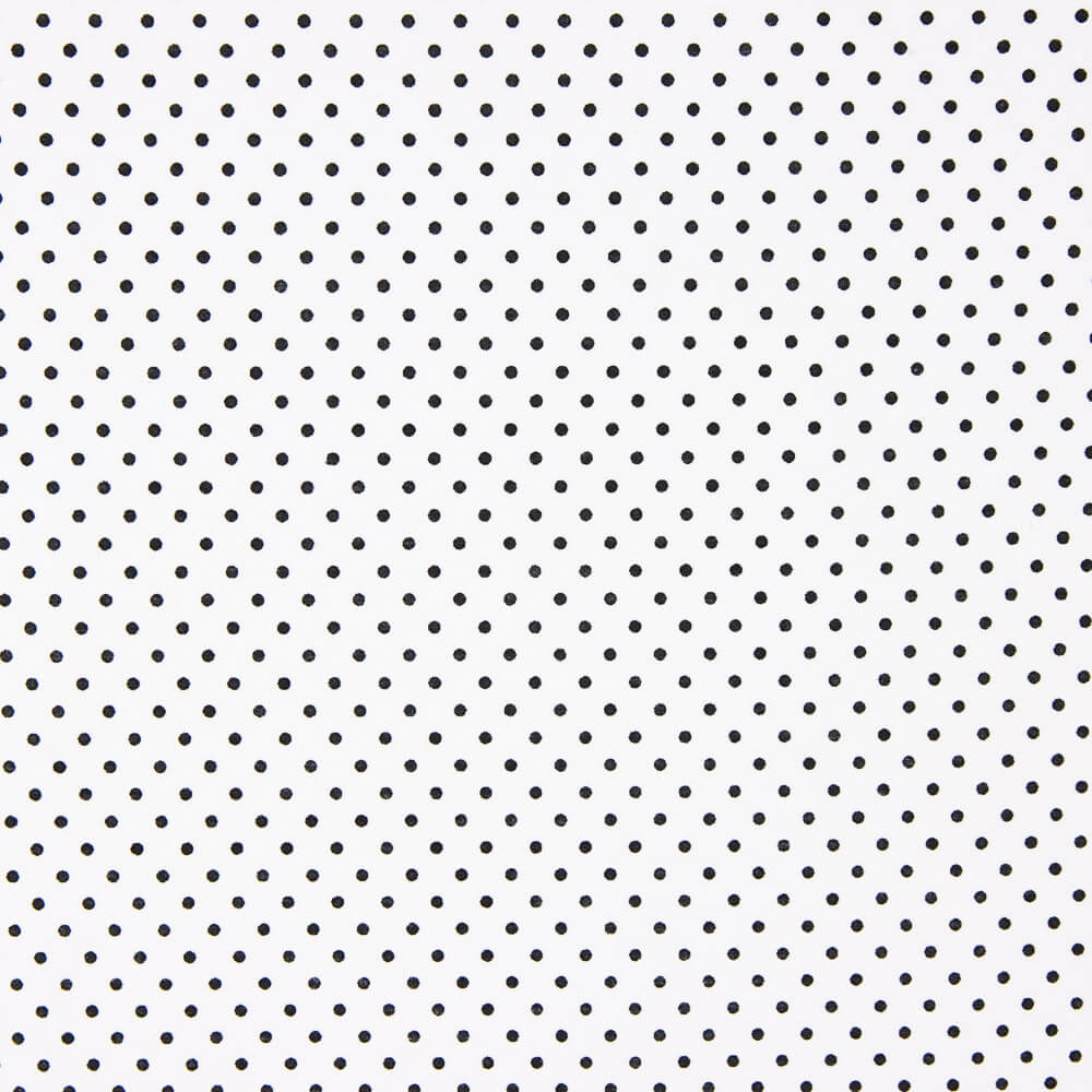 Popeline Baumwolle Baumwolle Popeline mit Ecru Polka Dots - Ribes y Casals