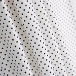 Popeline Baumwolle Baumwolle Popeline mit Ecru Polka Dots - Ribes y Casals