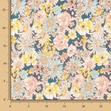 Baumwoll-Popeline Wild Flower Pink - Ribes y Casals