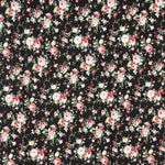 Popeline Baumwolle Mini Cretonne Classic Schwarz - Ribes y Casals