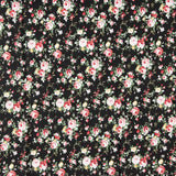 Popeline Baumwolle Mini Cretonne Classic Schwarz - Ribes y Casals