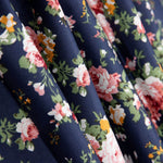 Popeline Baumwolle Mini Cretonne Classic Navy - Ribes y Casals