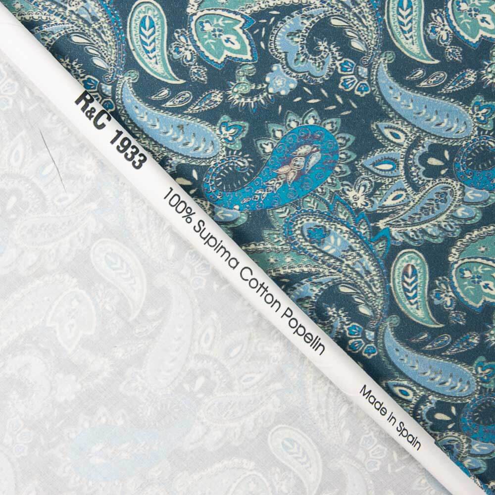 Supima Druck Baumwolle Popeline 17 - Ribes y Casals