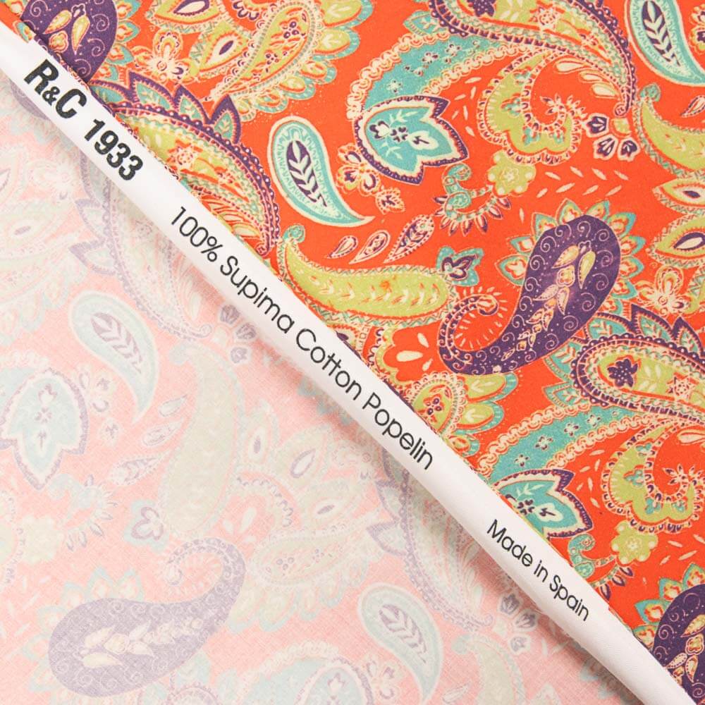 Supima Druck Baumwolle Popeline 19 - Ribes y Casals