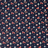 Navy Christmas Rocker Baumwolle - Ribes y Casals