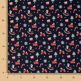 Navy Christmas Rocker Baumwolle - Ribes y Casals