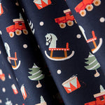 Navy Christmas Rocker Baumwolle - Ribes y Casals