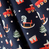 Navy Christmas Rocker Baumwolle - Ribes y Casals