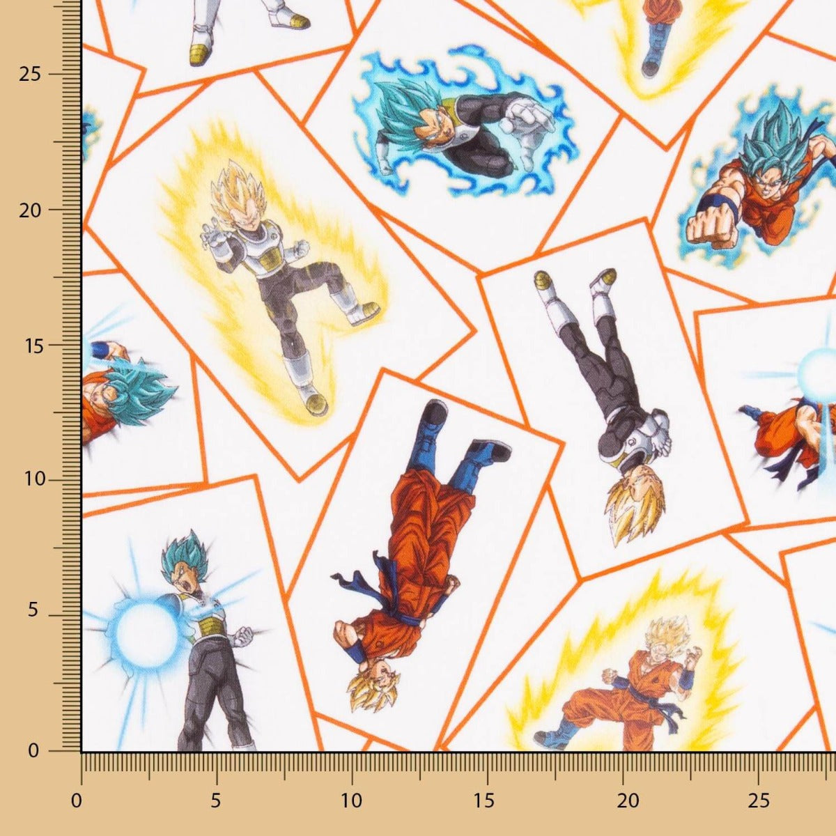 Dragon Ball Baumwolle Weiß - Ribes y Casals