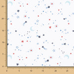 Oeko-Tex® Konstellation Blaue Popeline - Ribes y Casals