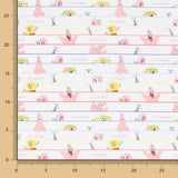 Baumwolle Spongebob Schwammkopf Rosa Streifen - Ribes y Casals